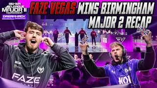 Faze Vegas WINS CoD League Major II Birmingham | Rapid Recap
