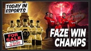 FaZe DENY the Optic Three-Peat, DK Shock EWC | Today in Esports