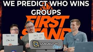 Our First Stand Groupstage Predictions!!!