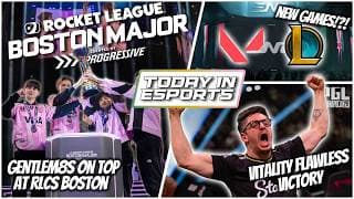 GentleM8s Win RLCS Boston & Team Vitality FLAWLESS at PGL Cluj Napoca | Today In Esports