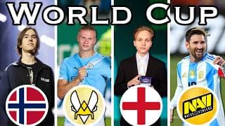 Counter-Strike 2 Teams as World Cup National Teams