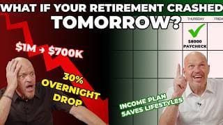 What If Your $1M Retirement Dropped 30% Overnight? The Income Plan That Saves Your Lifestyle
